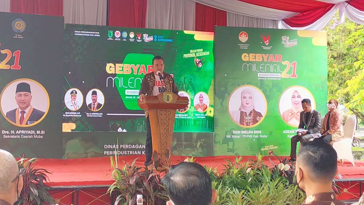 Beni Apresiasi Kegiatan Gebyar milenial bisnis kreatif 2021Beni Apresiasi Kegiatan Gebyar milenial bisnis kreatif 2021