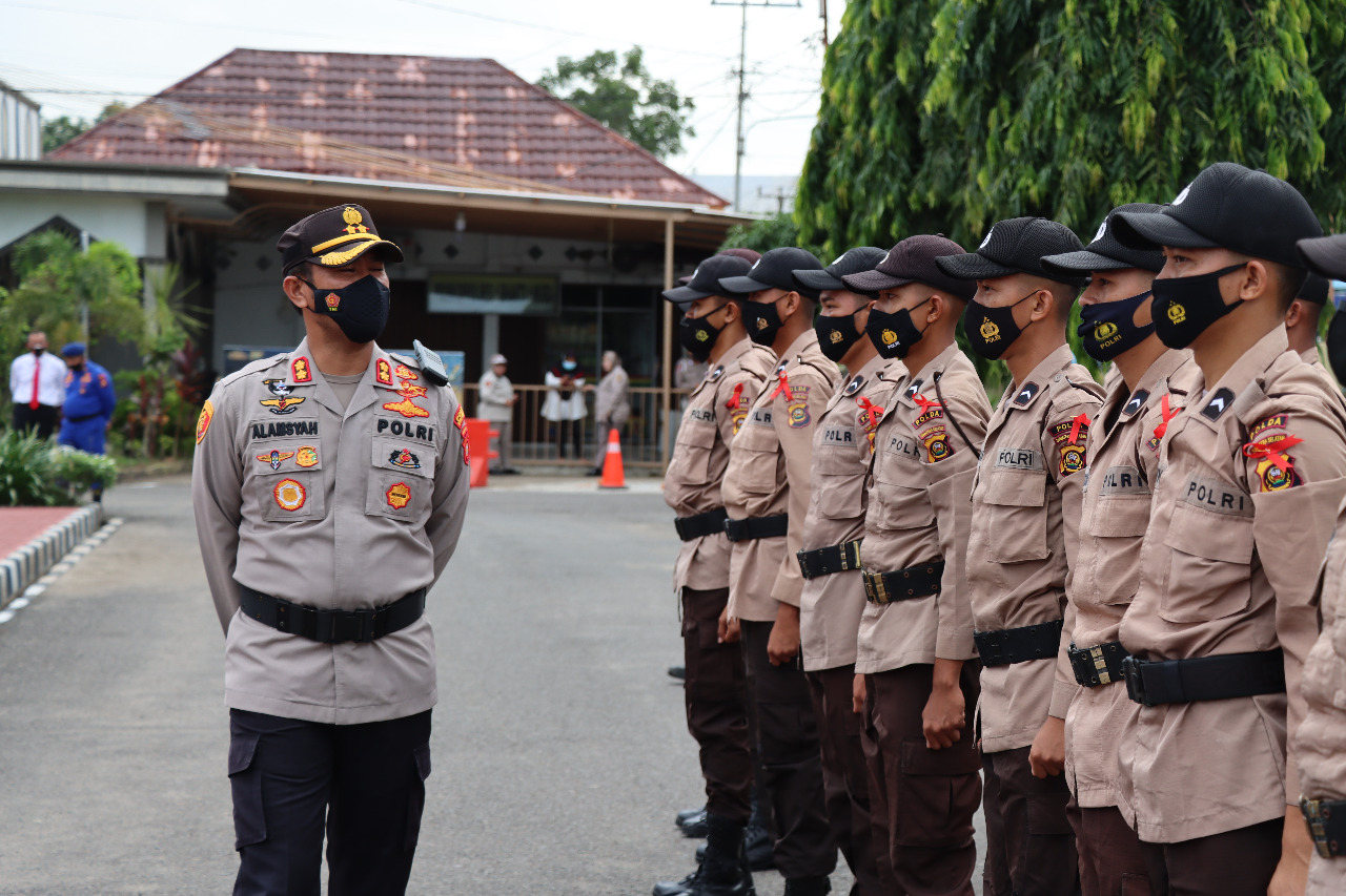 Pesan Kapolres Musi Banyuasin untuk 30 Bintara 