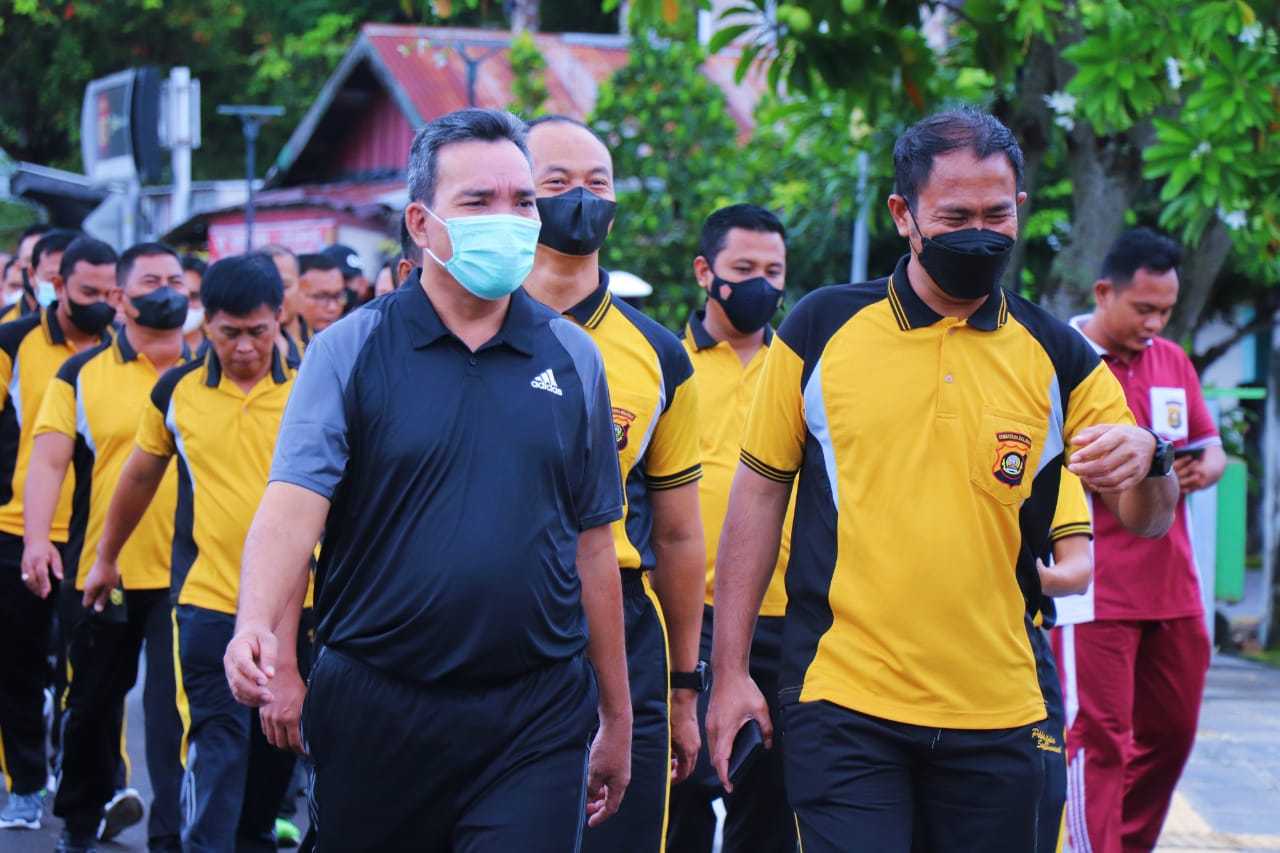 Jaga Imun dan Sinergi Jumat Pagi Pemkab-Polres Muba