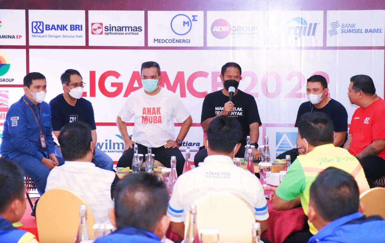 Terbang Tinggi Menggapai Mimpi Bank Sumsel Babel Sekayu Musi Banyuasin dukung  Tim Muba Corporate Forum (MCF)
