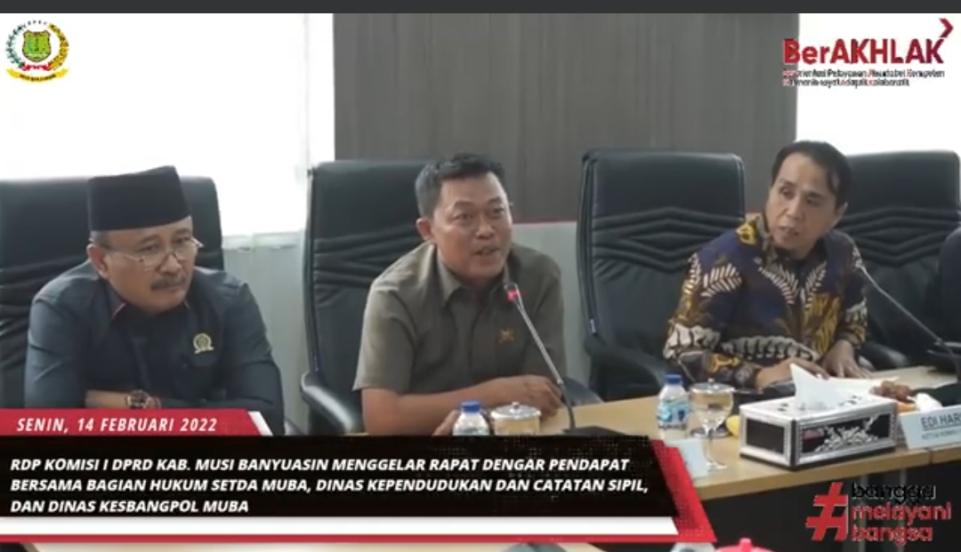DPRD Musi Banyuasin Bahas Pilkades 22 Oktober 2022