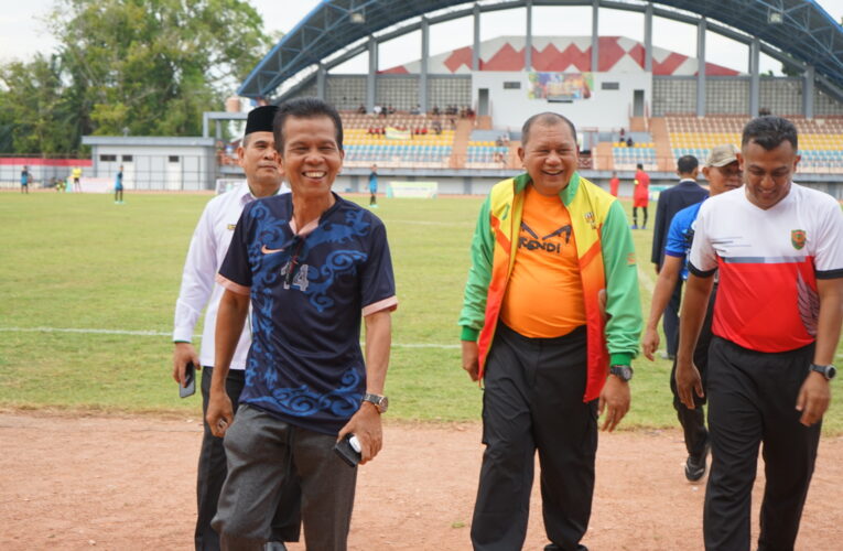 Pejabat Sekretaris Daerah kabupaten Musi  Musni Wijaya, S.Sos., M.Si,  buka  Liga Santri Piala Kasad Tahun 2022