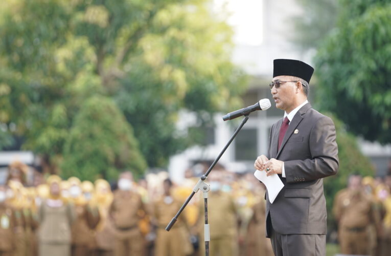Pejabat Bupati Musi Banyuasin Drs H Apriyadi:Utamakan pengadaan Barang dan Jasa Produksi dalam Negeri serta Daerah