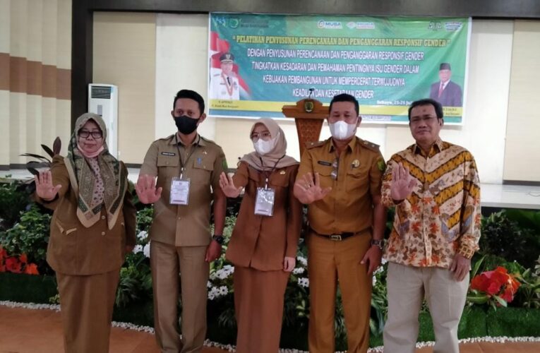 Sukses nya Perencanaan dan Penganggaran Responsif Gender (PPRG) harus di Dukung SKPD