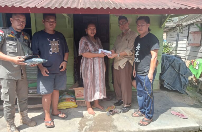 BAZNAS Muba salurkan Bantuan ke korban kebakaran di dua tempat
