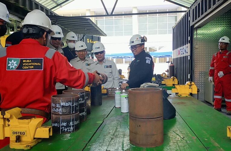 Pejabat Bupati Musi Banyuasin Drs Apriyadi Msi Buka PelatihanMuba Vocational Center (MVC)Gelombang III