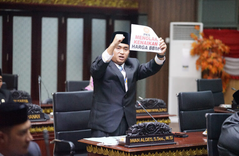 Fraksi Partai keadilan sejahtera Muba Tolak Kenaikan BBM