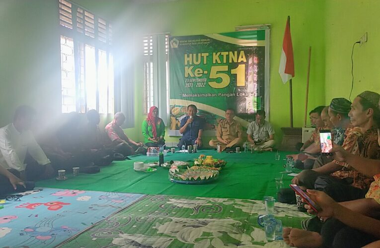 Peringati Ultah ke-51 Kontak Tani Nelayan Andalan Abusari Burhan SH MSi Selalu Perjuangkan Nasip Petani