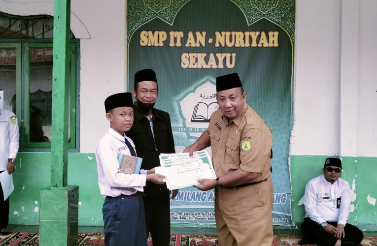 BAZNAS kabupaten Musi Banyuasin Berikan Apresiasi Penghafal Al Qur’an