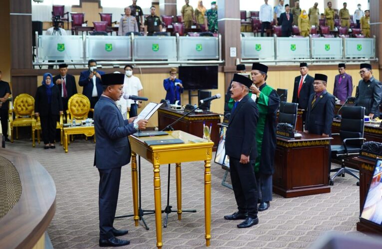 C Kawarius Efendi Resmi Dilantik Sebagai PAW Sisa Masa Jabatan 2019-2024