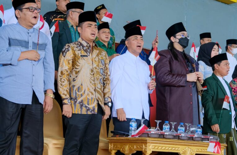 Peringatan Hari Santri dan Satu Abad NU, Pj Bupati Muba Ajak Jaga Kondusifitas Daerah