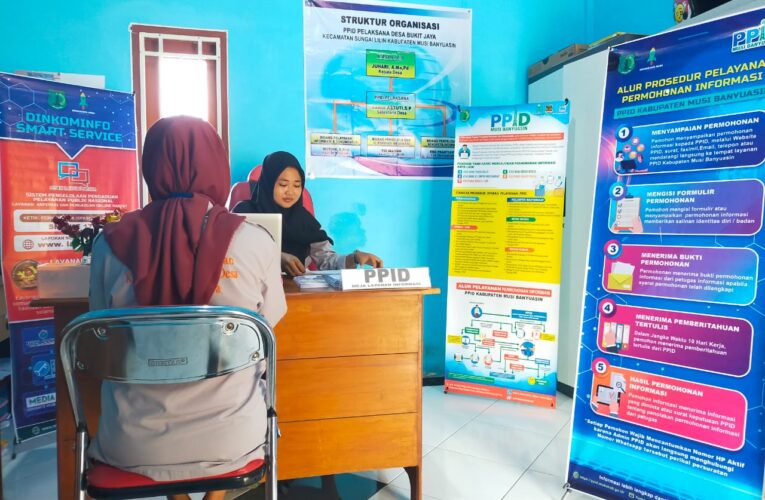 Masuk 10 Besar Nasional, Desa Bukit Jaya Didatangi Komisi Informasi Pusat