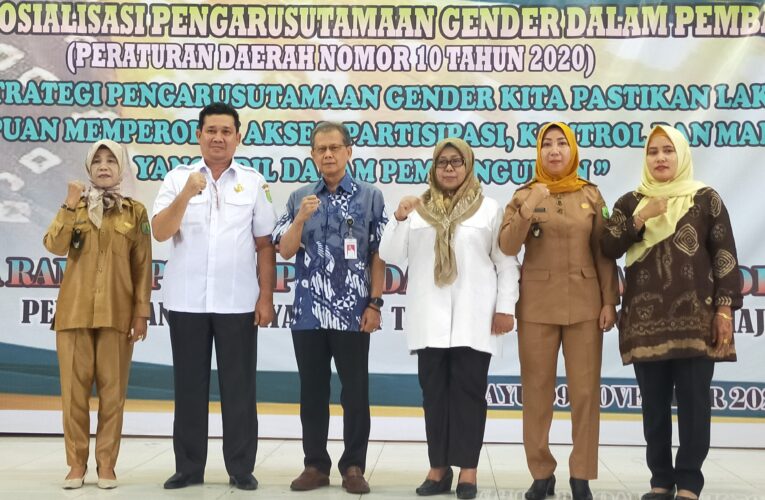 Pengarusutamaan Gender Bukan hanya di emban oleh Dinas Pemberdayaan Perempuan dan Perlindungan Anak saja