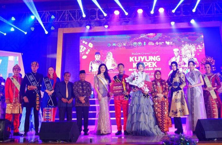 Chandra Steven “hanya kamu” memukau masyakarat kabupaten Musi Banyuasin