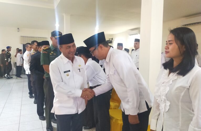 Ini Pesan Apriyadi Kepada 75 Anggota PPK  Baru di Lantik