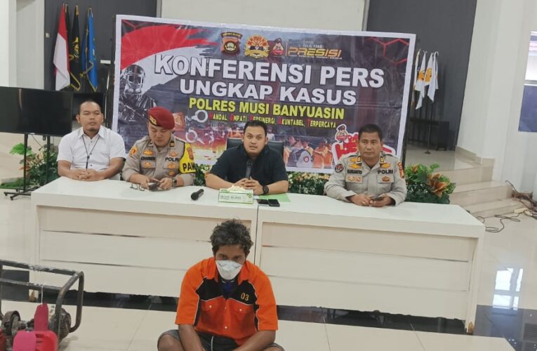 Apes Ari Wahyudi Pelaku Ilegal Drilling Nyaris Terbakar