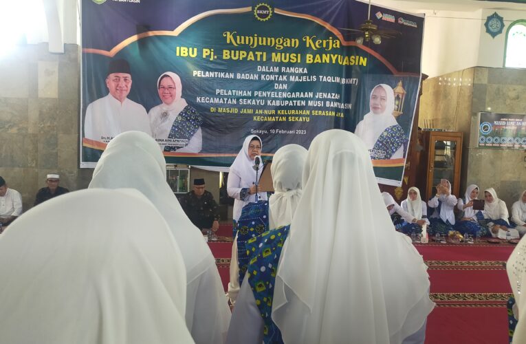 Camat Sekayu Terus dukung  Badan Kontak Majelis Taklim (BKMT)