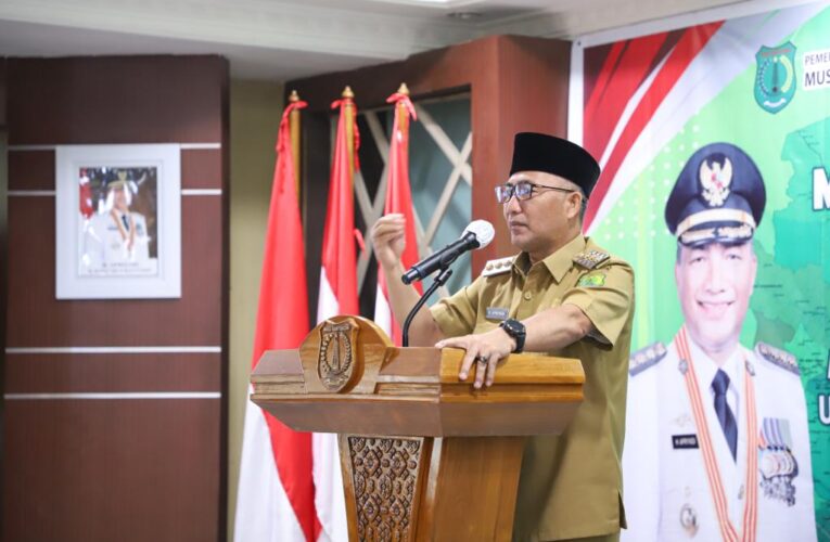 Upaya PJ Bupati H Apriyadi Turunkan. Angka kemiskinan extrem dan stunting di Muba