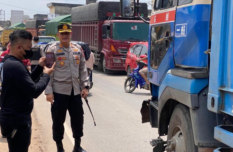 Kapolres Muba Akbp Siswandi Sik SH MH,Bersama Jajaran Cek kesiapan pelaksanaan ops ketupat Musi 2023 i
