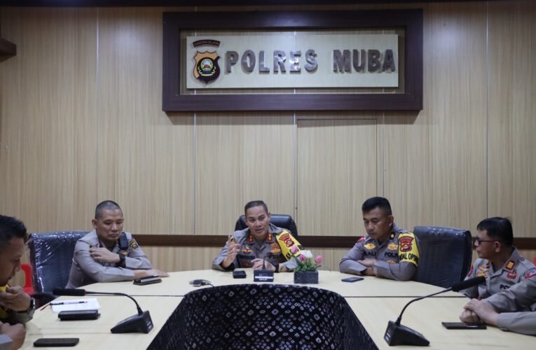 Kapolres Muba menekankan  Kapolsek Siap Siaga 24 Jam