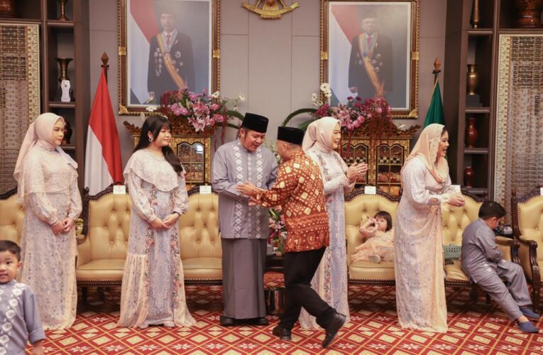 Halal Bihalal ke Gubernur Sumsel, HD : Bagus Nian Gambo Muba