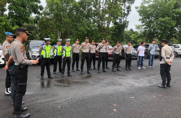 Polres Musi Banyuasin Kawal ketat kegiatan lomba Kejuaraan Nasional  Motoprix seri II Regional Sumatera tahun 2023