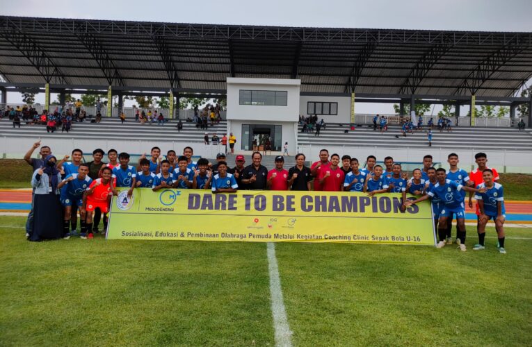 MedcoEnergi dan PSS Sleman Latih Talenta Muda Sepak Bola di Sumsel dan Aceh