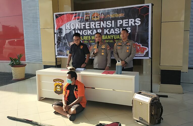 Polres Musi Banyuasin Tangkap Pelaku Ilegal Darling Sandri Haryanto