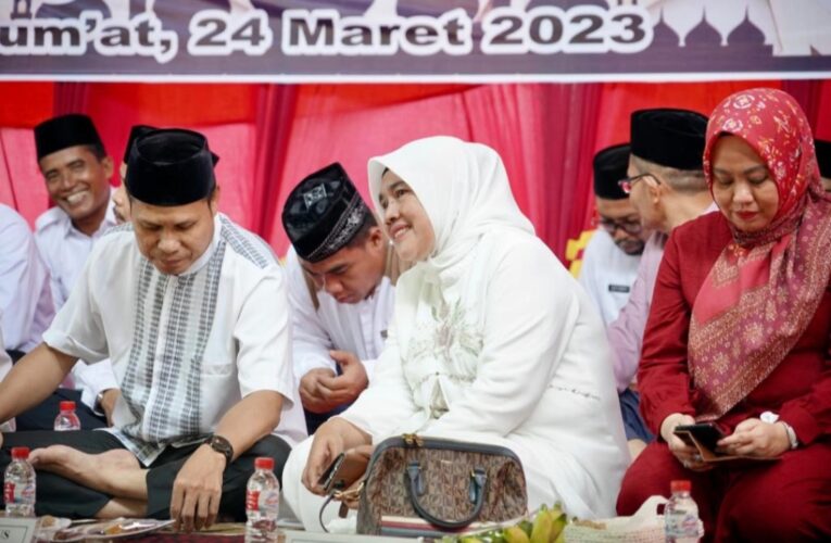 Dua Anggota DPRD Banyuasin Safari Ramadhan di Muara Sugihan