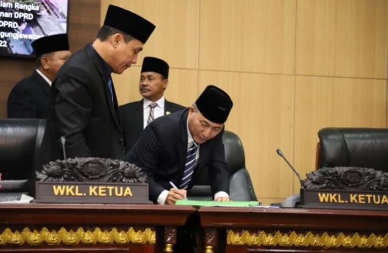 Empat Pansus DPRD Muba Sampaikan Laporan Hasil Pembahasan LKPJ Pj Bupati