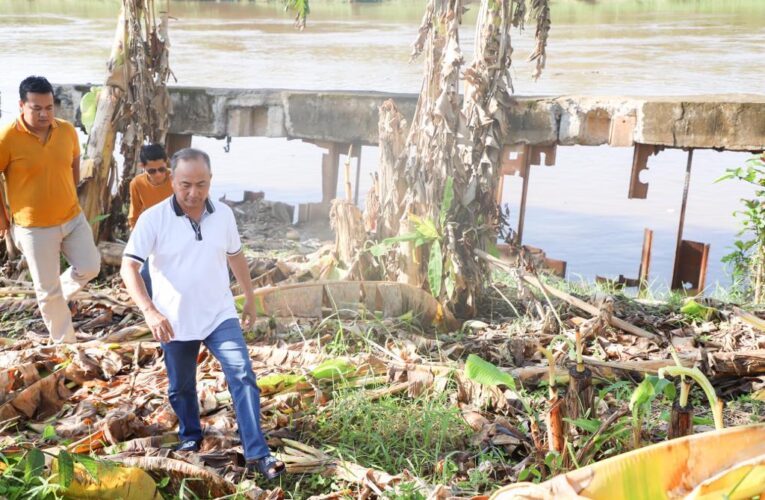 Tembok Penahan Jalan di Bailangu Nyaris Roboh, Pj Bupati Apriyadi Surati BBWS VIII