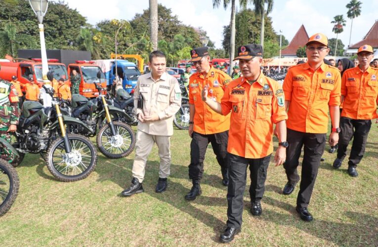 Pj Bupati Apriyadi Mahmud Ikuti Apel Karhutlah di Griya Agung