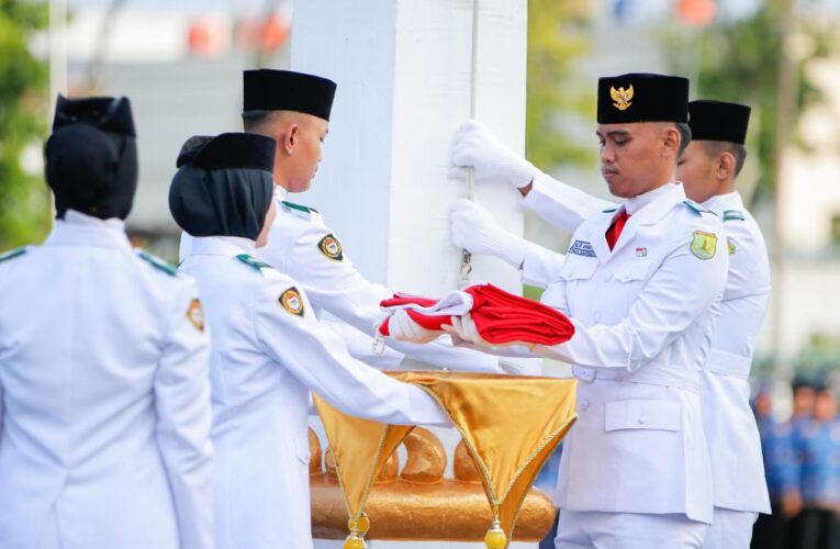 Pj Bupati Muba Apriyadi Pimpin langsung Upacara Hari Lahir Pancasila