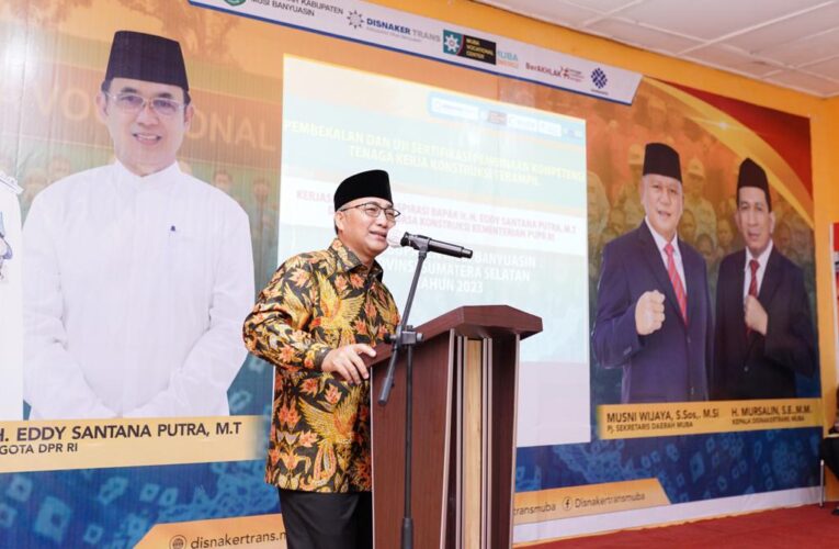 Puluhan TKK Muba Ikuti Pembekalan dan Fasilitasi Uji Sertifikasi Kompetensi 