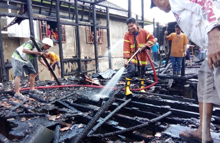 Pemkab Muba Salurkan Bantuan kepada Korban Kebakaran di Kecamatan Lais