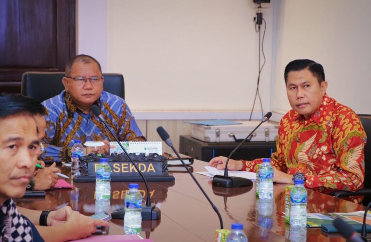 Pj Sekda Musni Wijaya Pimpin Rapat Tindaklanjut Program Pemberantasan Korupsi Terintegrasi