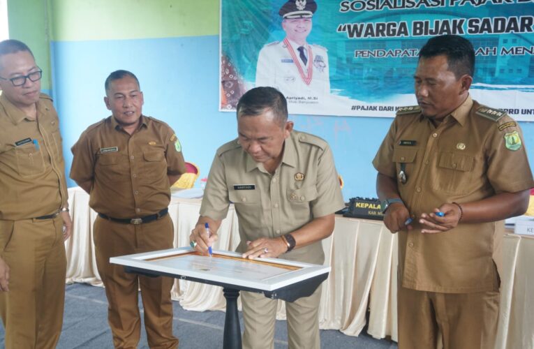 Camat dan Warga BayLen Ikrar Komitmen Bersama Sadar Pajak