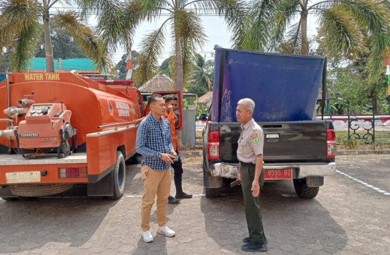 Beberapa desa sudah dibantu air bersih  berikut bak penyimpanan air