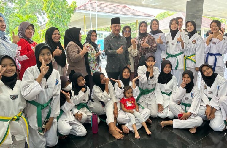 228 Taekwondoin Muba Ikuti Ujian Kenaikan Tingkat di Pendopoan GBSS