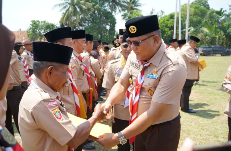 Pj Bupati Apriyadi Mahmud Pimpin Upacara Peringatan Hari Pramuka ke-62*