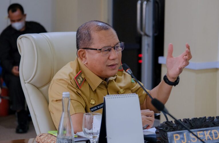 Pj Sekda Muba Pimpin Rapat Persiapan Penyusunan Laporan Capaian Kinerja Pj Bupati Muba