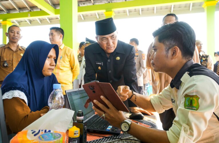 Pj Bupati H Apriyadi Mahmud Lantik Didi Afrika Sebagai Pj Kades Sidorejo