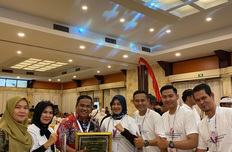 LPPL Radio Gema Randik Muba Raih Juara Terbaik II Katagori Program Peduli Bencana