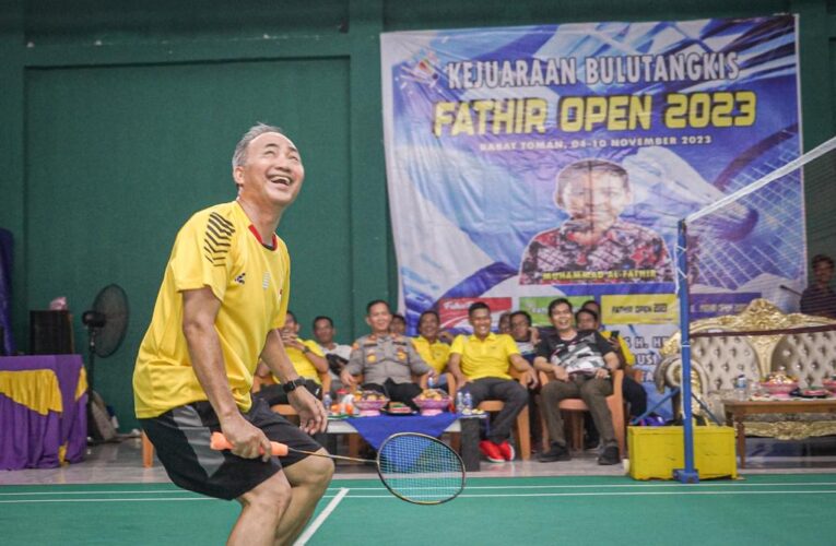 Puluhan Pebulutangkis Luar Sumsel Main di Babat Toman Muba, Ada Apa ?