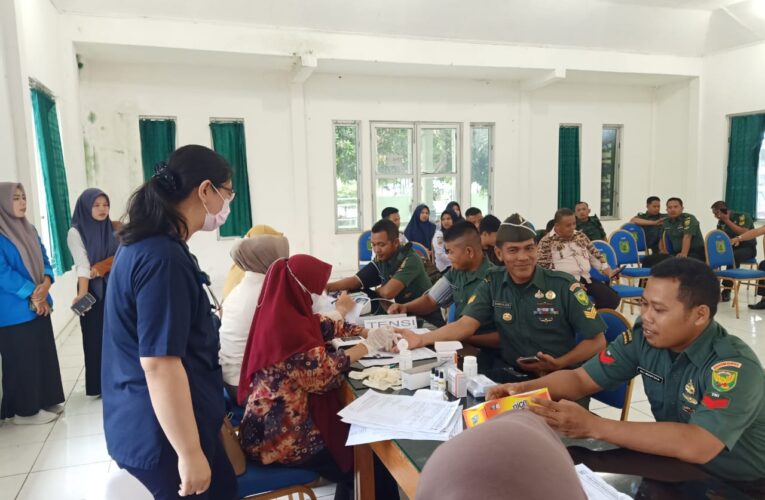 Hari Juang  TNI AD Ke-78 tahun 2023,Kodim 0401 Muba Adakan Donor Darah