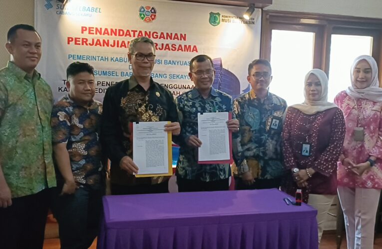 Bank Sumsel Babel Badan Mou dengan Pengelolaan Keuangan dan Aset Daerah Musi Banyuasin
