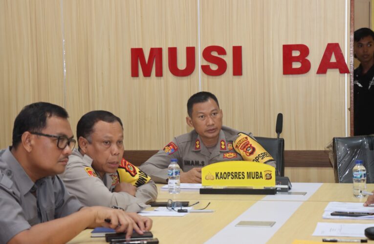 Kapolres Muba Akbp. Imam Safii Sik. Msi. Terus Siagakan Anggota Menyongsong Pemilu