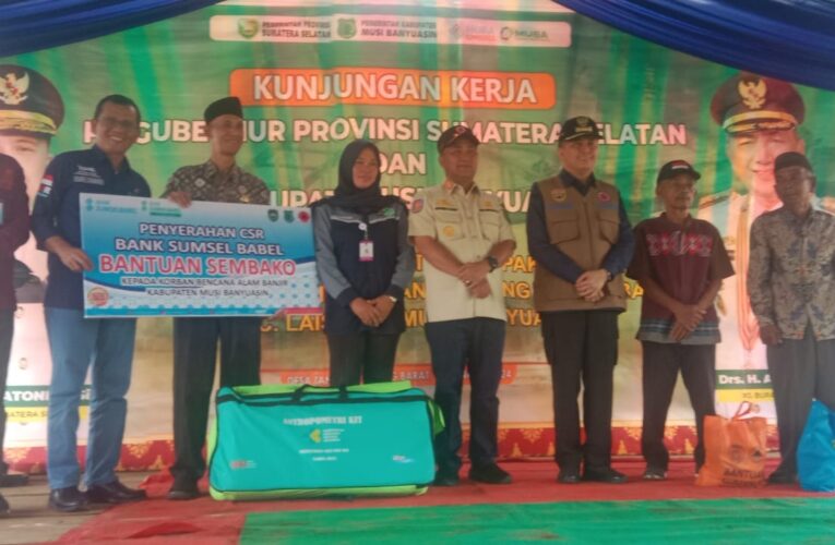 Bank Sumsel Babel Bantu 500 Paket Sembako
