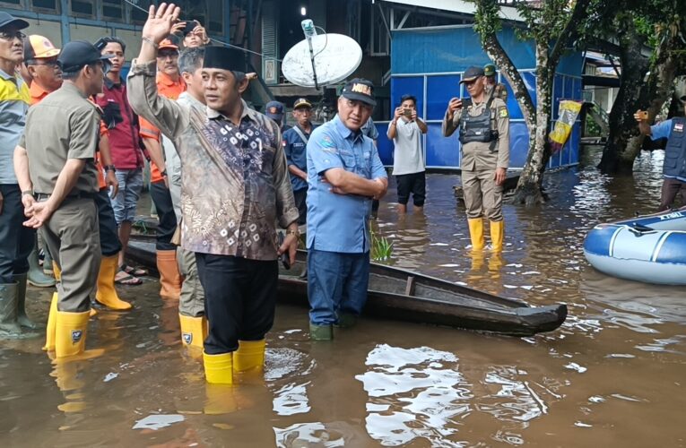 Total 120 Ton beras di salurkan Pemkab Muba Bencana Banjir