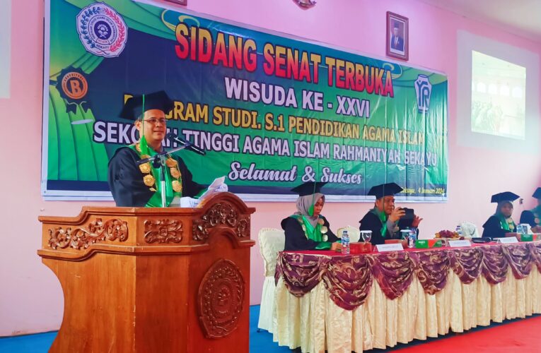 Sarjana Bukan saja Gelar akan tetapi Amanah Kewajiban Mengamalkan Ilmu Harus di laksanakan